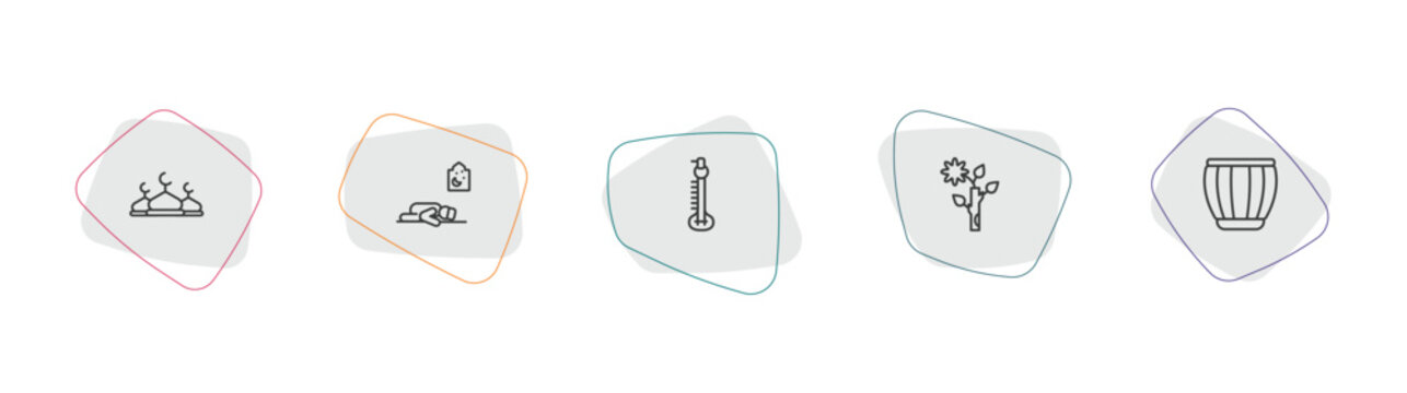 religion outline icon set. linear vector for ui, web and mobile. thin line abrahamic, sujud posture, sitar icons.