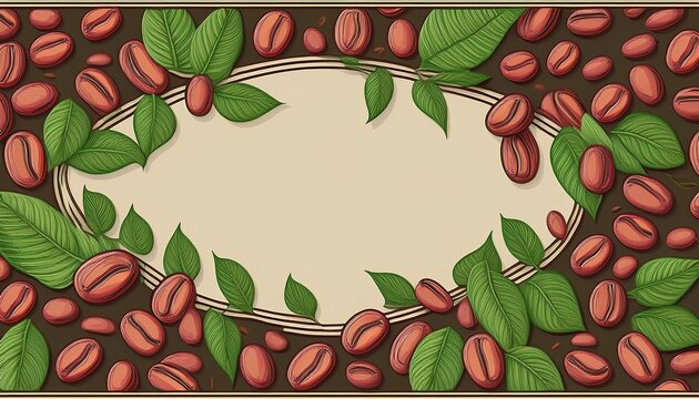 coffee bean frame