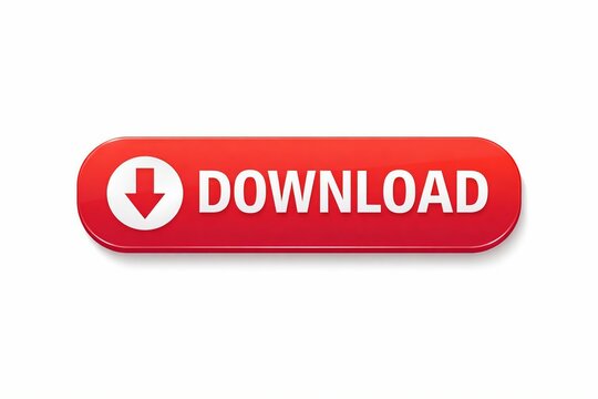 Red download button with white arrow icon