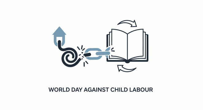 World Day Against Child Labour Awareness.