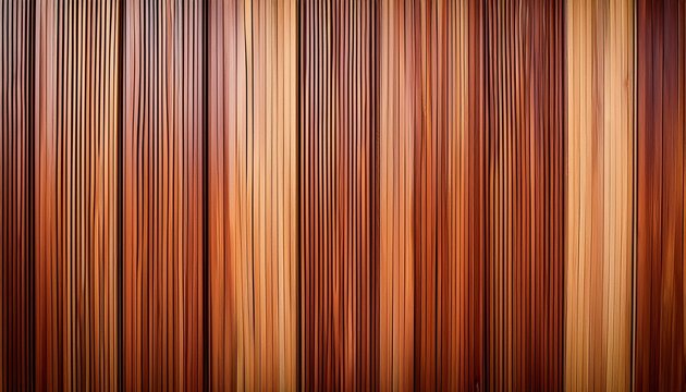 wooden wall made of vertical panels line slats made of wood for a modern interior timber planks for cladding facades or fences material for cladding in construction