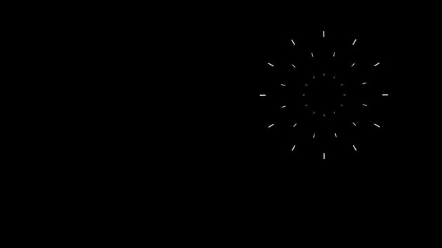 Circle Burst Motion Graphics in After Effects pop up,4k Circle burst motion graphics, circle burst motion graphics.circle burst animation line shape blast explosion video on balck screen animation.