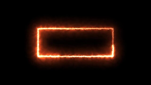 circle saber light text loading animation 4k video.