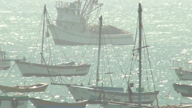 artesenal fishing boat cabo blanco peru