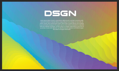 Obraz premium Full color abstract background with vector gradient suitable for all needs