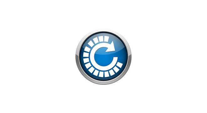 Refresh icon symbolizing loading, update, and synchronization