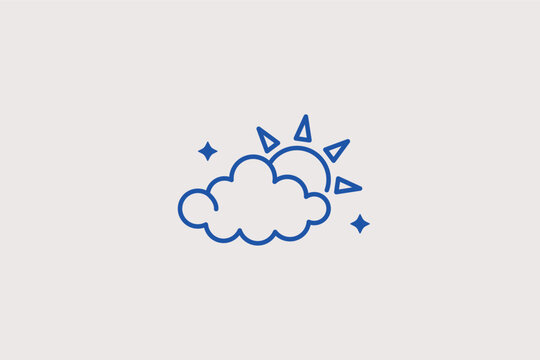 Heavy rain line icon for storm conditions and high precipitation levels. Protective vector illustration for flood warning systems and rainy season travel guides.