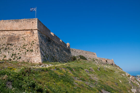 Fortezza Castle Rethymno (&Rho;έ&theta;&upsilon;&mu;&nu;&omicron;) Crete (Kreta) Greece