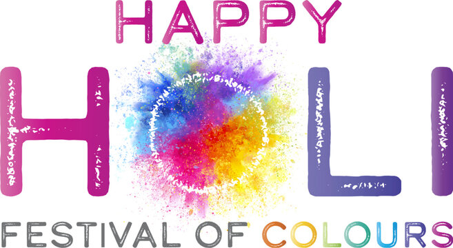 Vibrant Holi Festival of Colors Celebration 