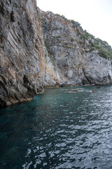 Fototapeta premium The Coastline of Skopelos island, Sporades, Thessaly, Greece