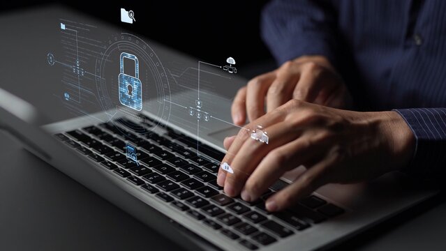Cyber security protection and cyber security strategies against cyber threats, system hacks, digital breaches, network attacks, and safeguarding data with strong cyber security infrastructure. Muxer