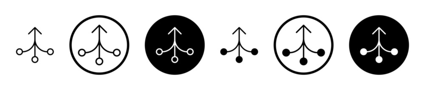 Consolidation icon, template for graphic or web design. vector illustration