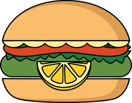 Realistic Vada Pav Indian Street Food Scene. Vada Pav Mumbai Street Food Serving Concept. Indian Vada Pav Spicy Potato Burger Style. Realistic Vada Pav Fried Snack Food Plate. Vada Pav Traditional