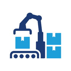 Obraz premium Mass Production icon
