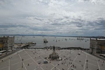 view of the river tagus in lisbon, portugal © Margarida