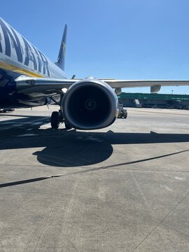 Stanstead, London, England
April 20, 2026
Ryanair plane engine