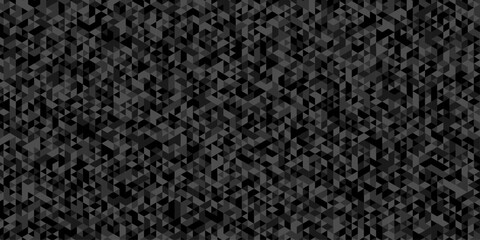Fototapeta premium Minimal wall decoration triangle paper vector technology gray and black randomly background. abstract pattern gray polygon mosaic triangle, business corporate background.