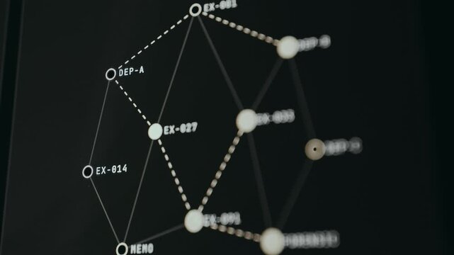 Chain of custody illustration showing secure evidence tracking process