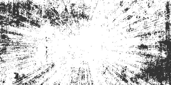 Abstract black and white grunge texture background with heavy vertical scratches and distress marks vector illustration.