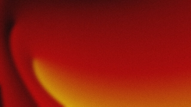 Soft gradient blends warm reds to golden yellow. Curved shape suggests gentle light or abstract form. Texture feels smooth, almost like glowing surface. Ideal for backgrounds, mood boards