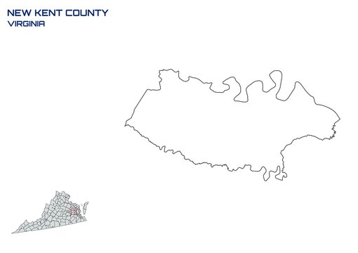 New Kent County, Virginia State, USA