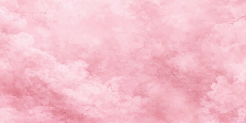 Fototapeta premium Soft pink cloudy background with textured vector design for creative projects
