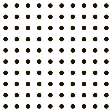 Seamless vector pattern of 100 dots