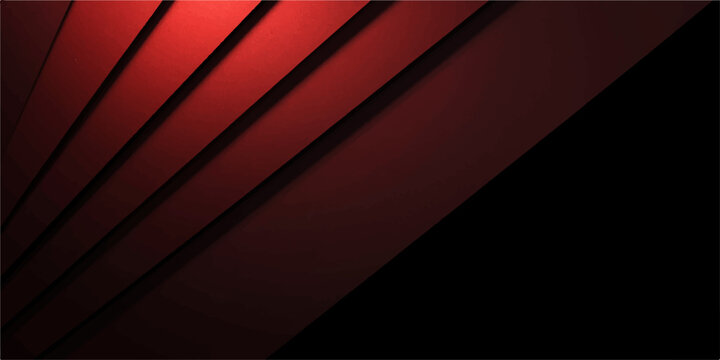 Futuristic abstract red and black glowing neon background with flowing light lines and digital motion design
