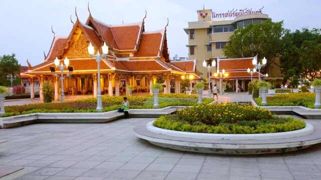 The Royal Pavilion in Mahajetsadabadin park, Bangkok, Thailand