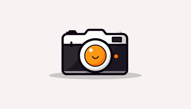 Camera with Smiling Lens.