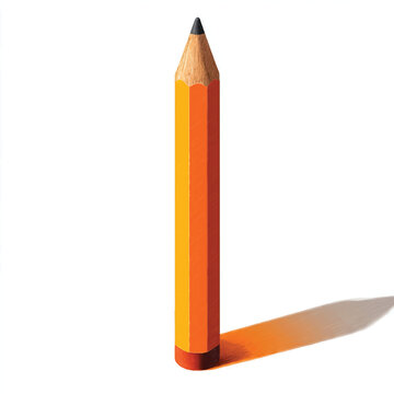 pencils isolated on white background