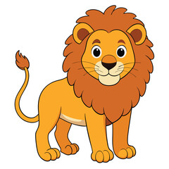 Obraz premium Tribal Lion Head Vector Tattoo Design Isolated on White Background