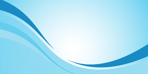 Fototapeta premium Sea waves layered vector background illustration and sea beach