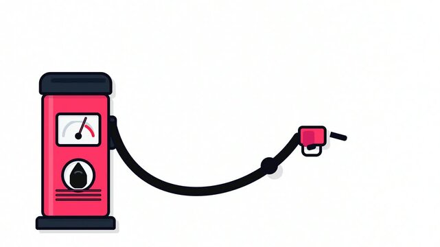 Rising oil prices spark energy crisis at a gas pump station globally