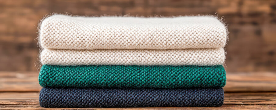 Organic Wool Throws Biodegradable home accessories made from organic wool, woven by fair trade artisans