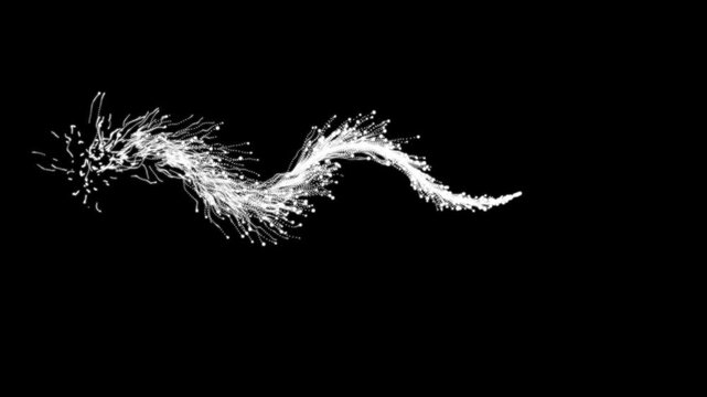 Fairy tail glitter magic particles sparkling with space flying particles, shining magic light and twinkling star dust trail, 4K high resolution motion graphics for fantasy film projects.