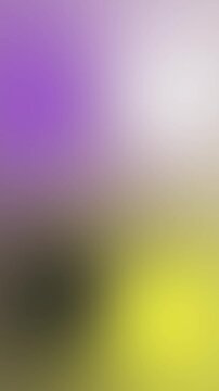 Abstract blurred gradient background inspired by nonbinary pride flag with yellow white purple black colors representing gender diversity and identity