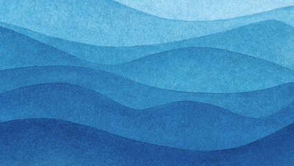 Blue azure turquoise abstract watercolor background for textures backgrounds and web banners design. Abstract  background blue colors. Watercolor painting with turquoise sea waves pattern gradient. © Aleksandr Matveev