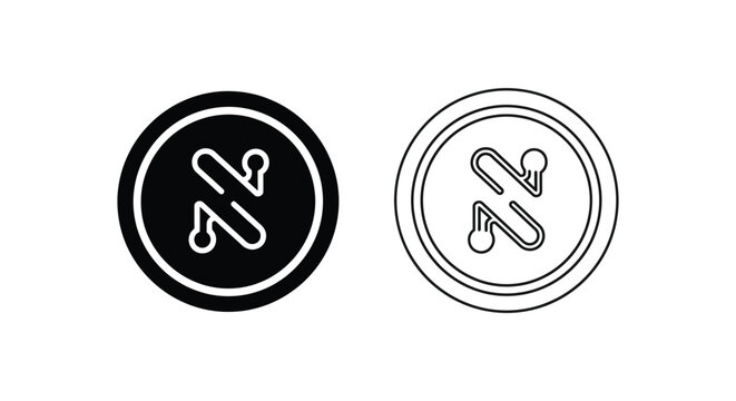 Modern Minimalist Abstract Brand Logo Design Ideas Vector