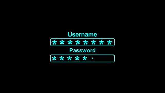 Simple computer display enter your password box prompt, username, user credentials data input, laptop monitor closeup, technology, authentication, cyber security, safety abstract concept, log..