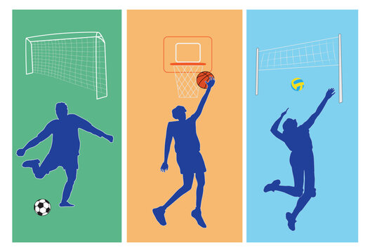 Player silhouettes in game activity