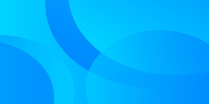 Abstract background with overlapping vibrant blue and cyan circles creating a soft geometric pattern. gradien desain , image