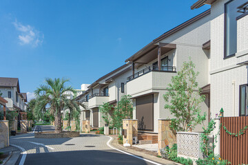 Fototapeta premium 戸建住宅の風景