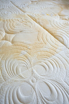 a mattress full of urine stains
