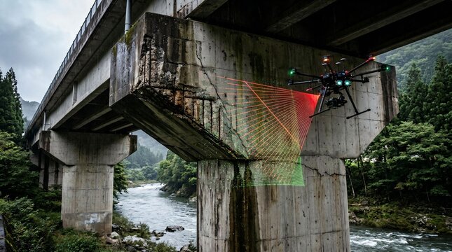 Infrastructure Digital Inspection by Drone in Japan
