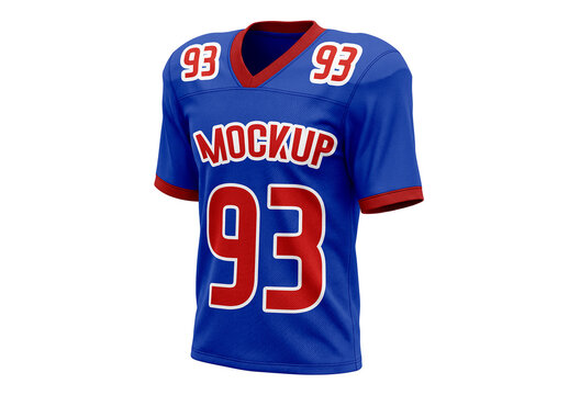 American Football Jersey Mockup
