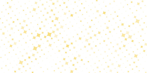 Gold falling down confetti background. Repeated golden dotted glitter pattern. Yellow, orange and golden dots wallpaper. © ibra