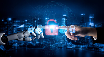 AI system identifies potential data vulnerabilities and alerts for breaches, improving proactive cybersecurity response and digital infrastructure resilience Vouch © InfiniteFlow