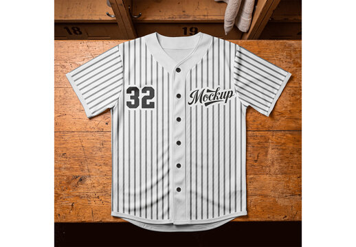 Baseball Jersey Mockup