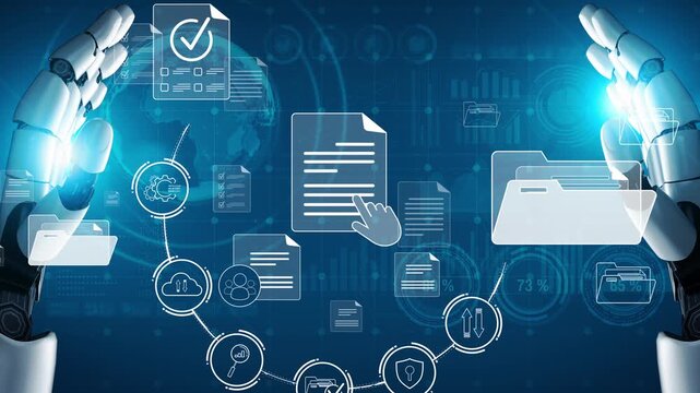 AI supports digital document management with secure file access, user control, and efficient workflow, helping administrators and teams organize and protect digital content Marrow